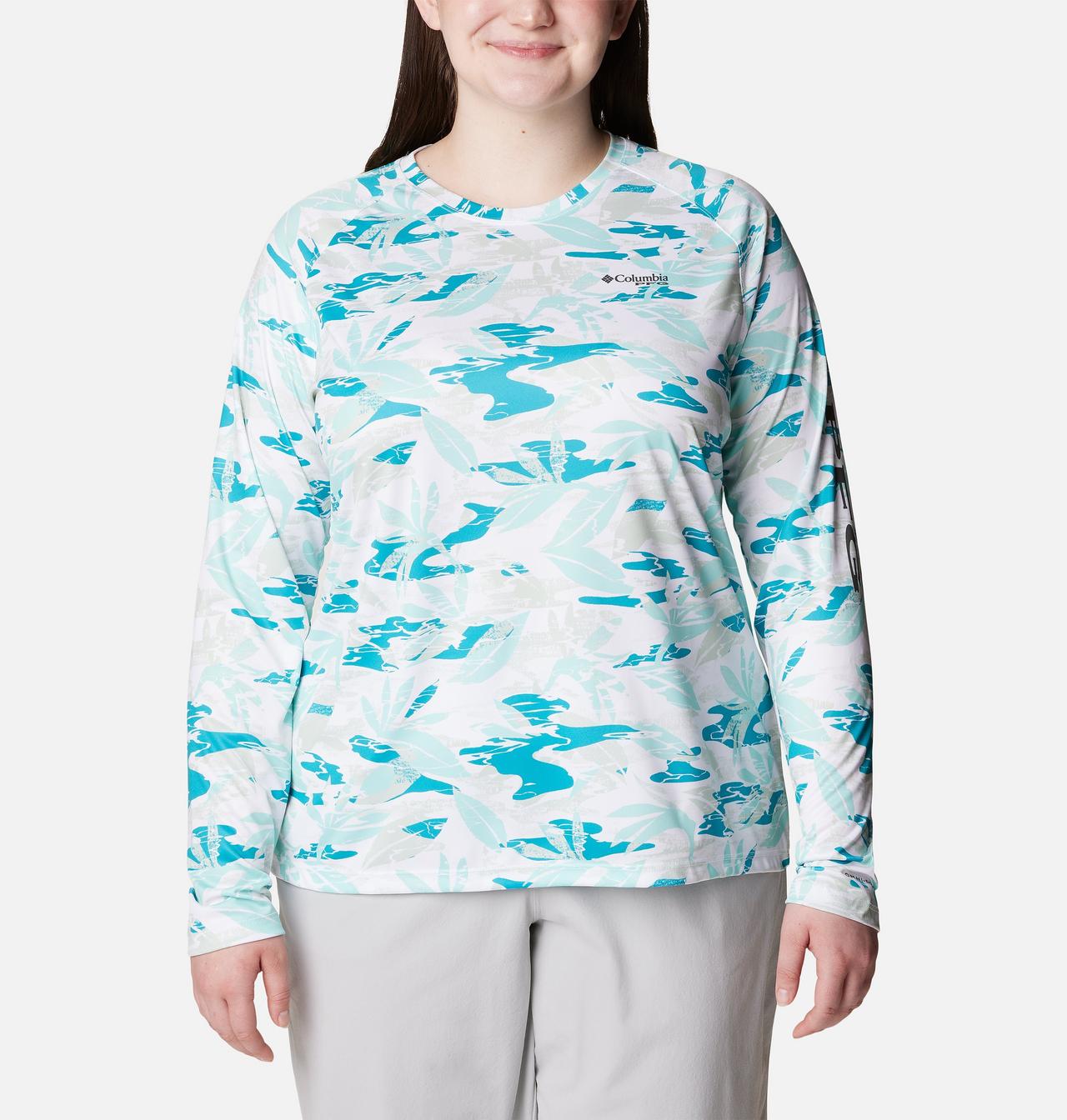 Women’s PFG Super Tidal Tee™ II Long Sleeve Shirt - Plus Size 1