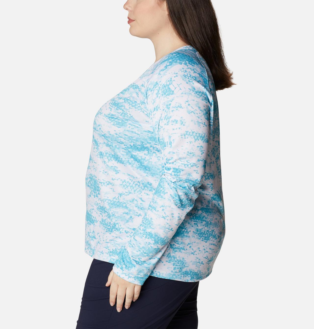 Women’s PFG Super Tidal Tee™ II Long Sleeve Shirt - Plus Size 3