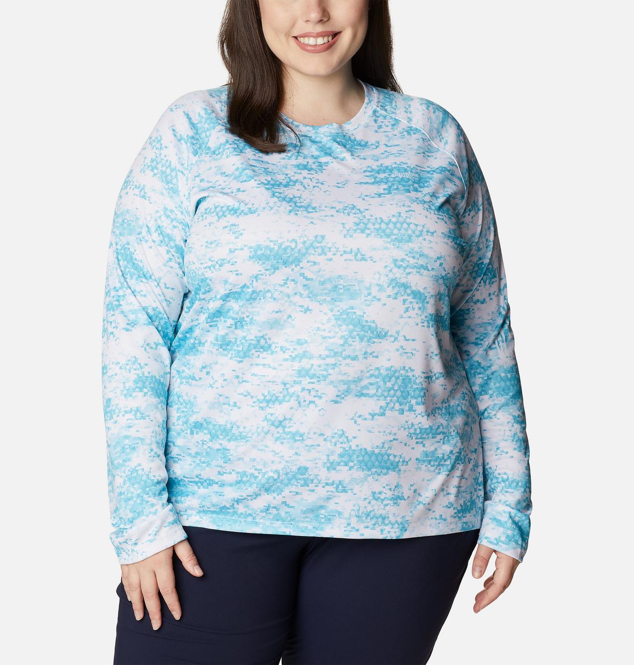 Women’s PFG Super Tidal Tee™ II Long Sleeve Shirt - Plus Size 1