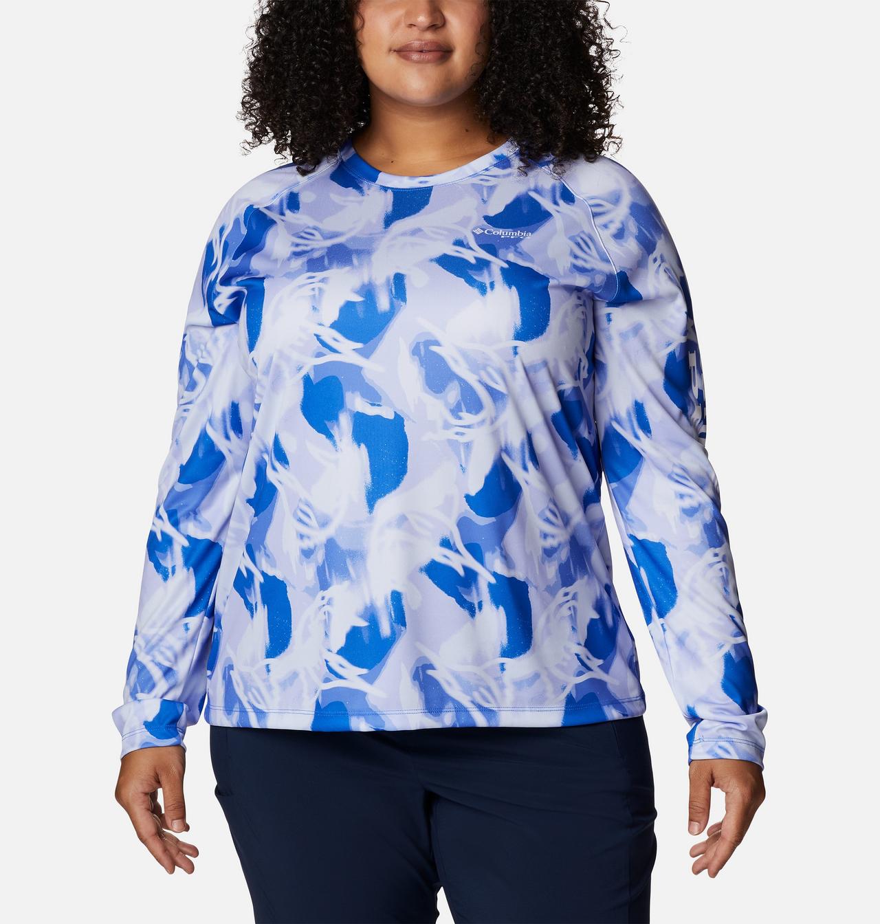Women’s PFG Super Tidal Tee™ II Long Sleeve Shirt - Plus Size 1