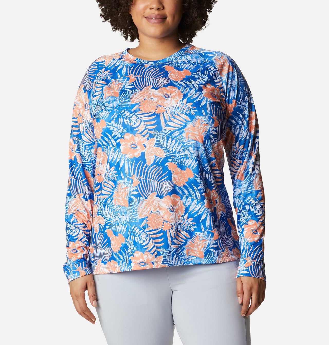 Women’s PFG Super Tidal Tee™ II Long Sleeve Shirt - Plus Size 1