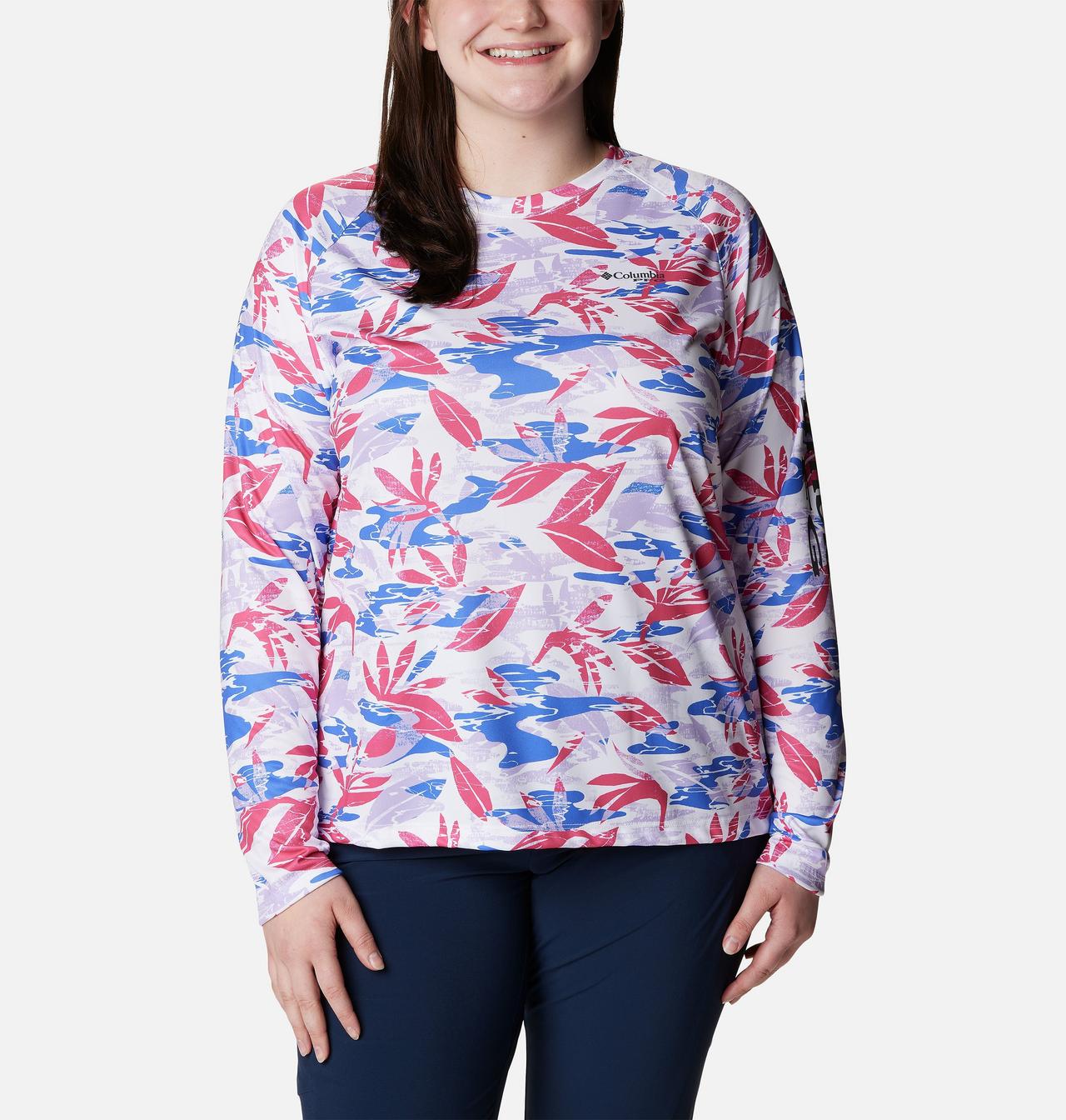 Women’s PFG Super Tidal Tee™ II Long Sleeve Shirt - Plus Size 1