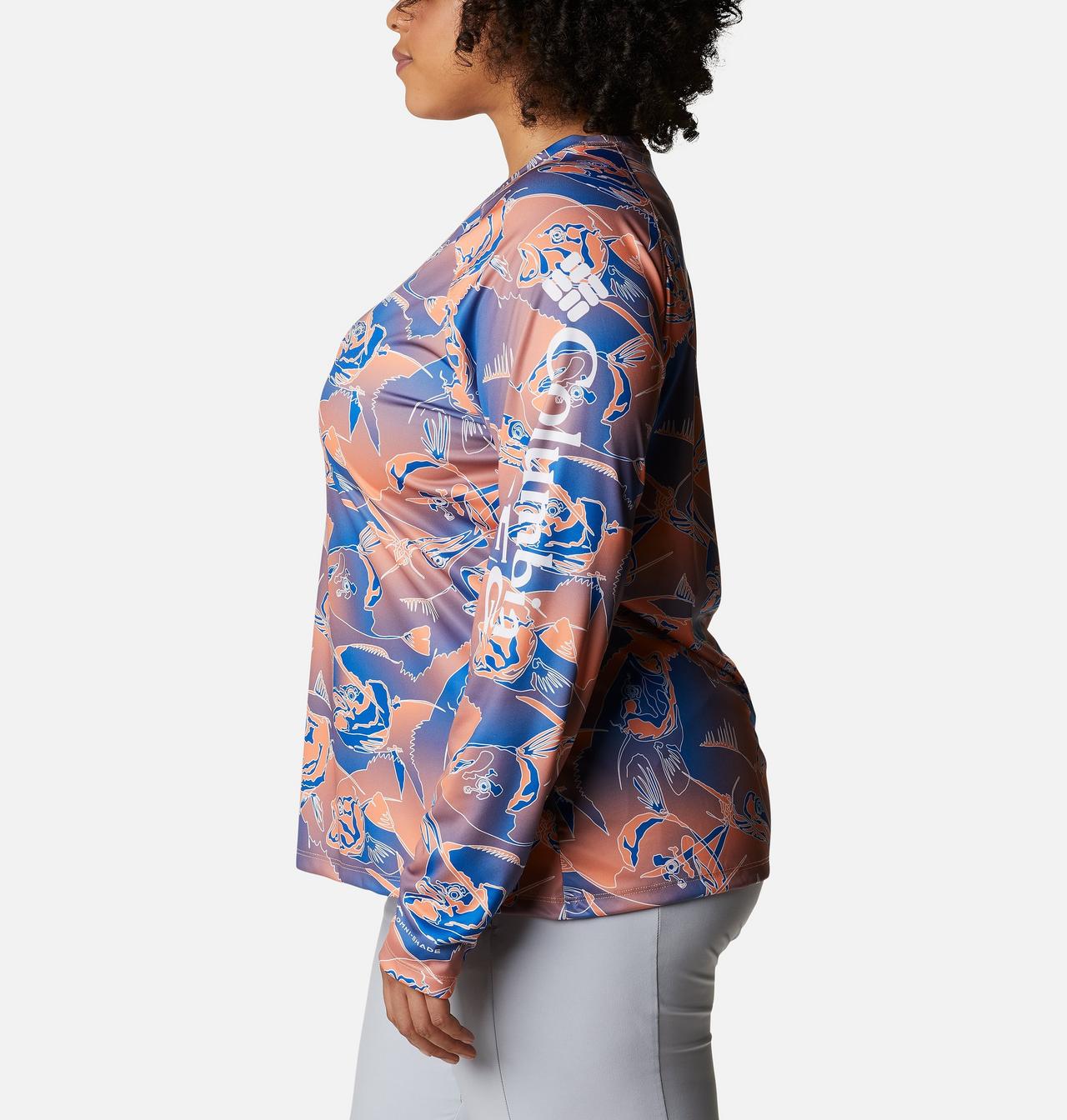 Women’s PFG Super Tidal Tee™ II Long Sleeve Shirt - Plus Size 3