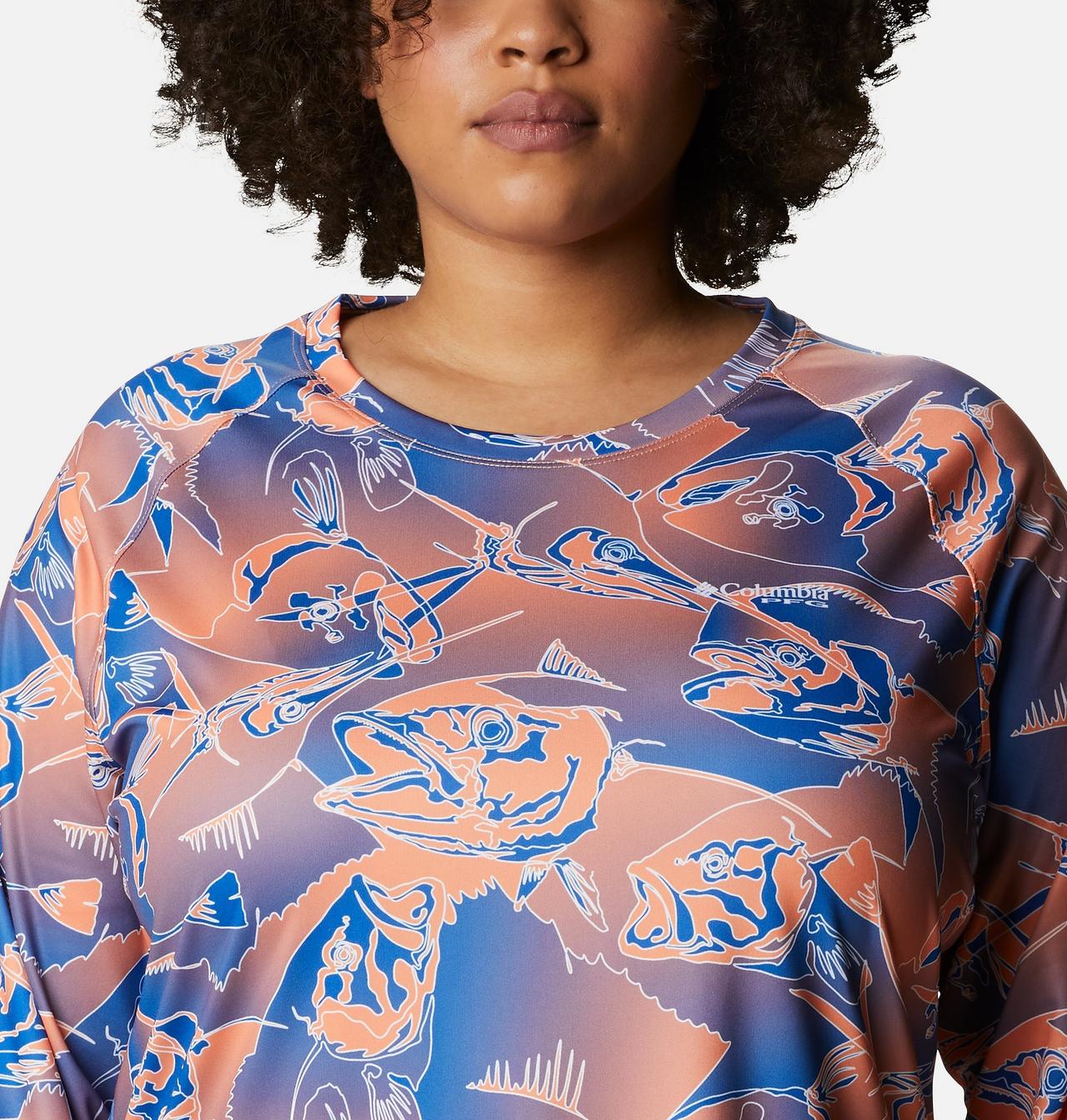 Women’s PFG Super Tidal Tee™ II Long Sleeve Shirt - Plus Size 4