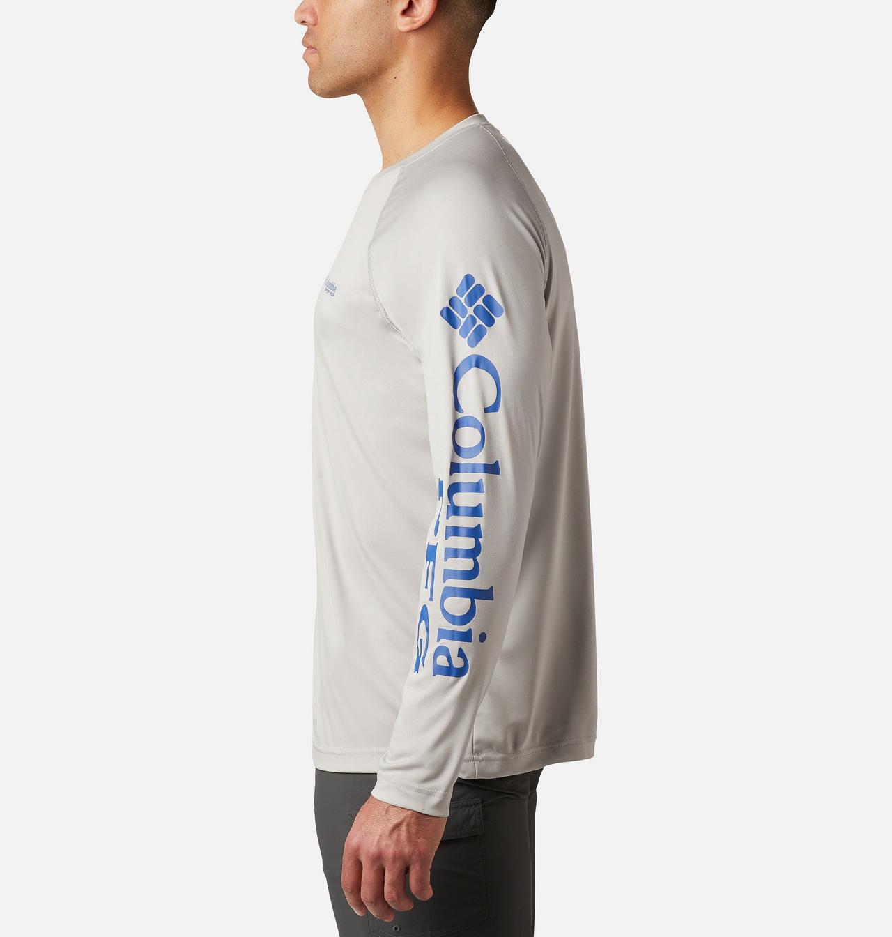 Men's PFG Terminal Tackle™ Heather Long Sleeve Shirt 5