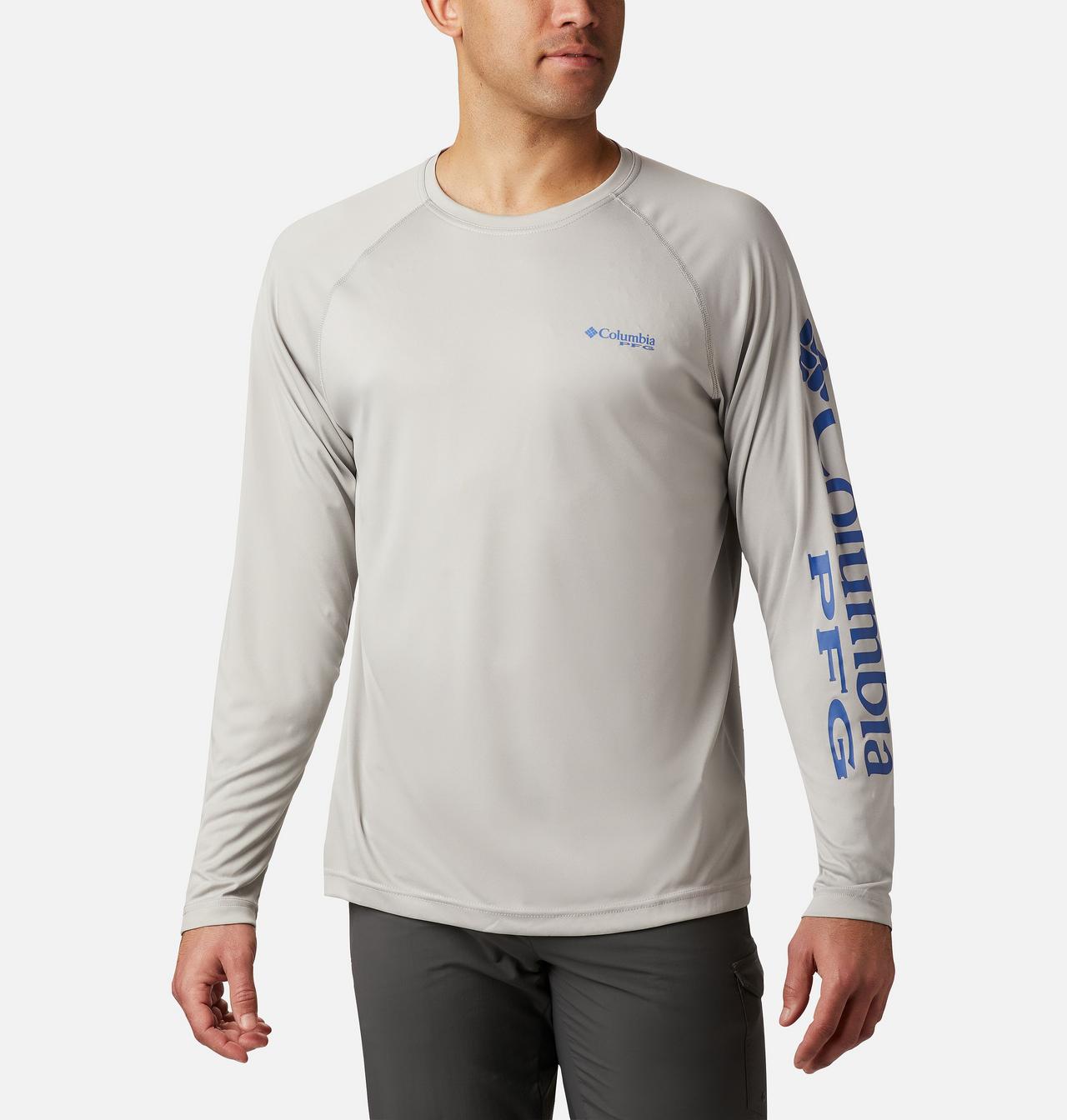 Men's PFG Terminal Tackle™ Heather Long Sleeve Shirt 1