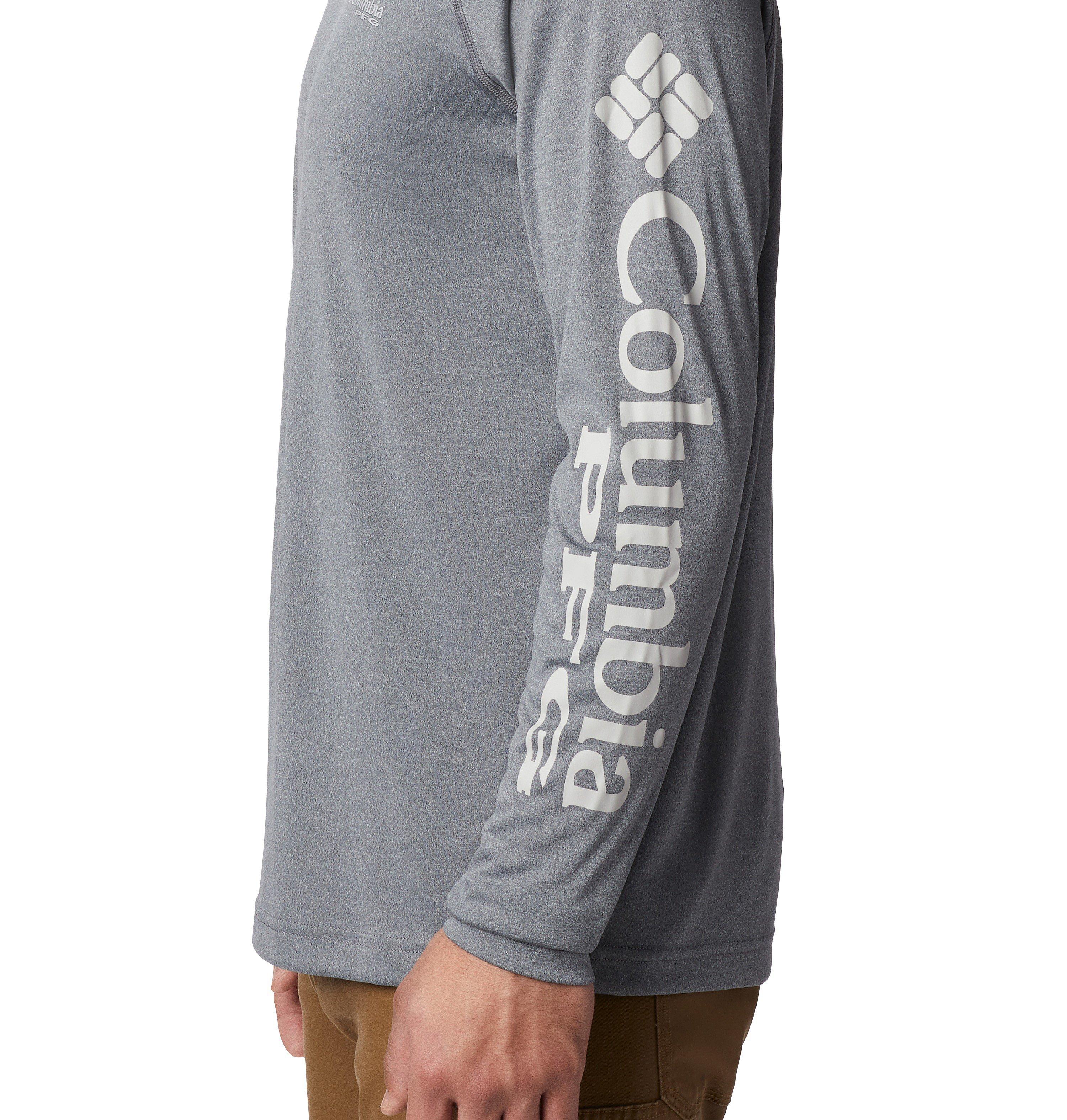 Men's PFG Terminal Tackle Heather Long Sleeve Shirt 3