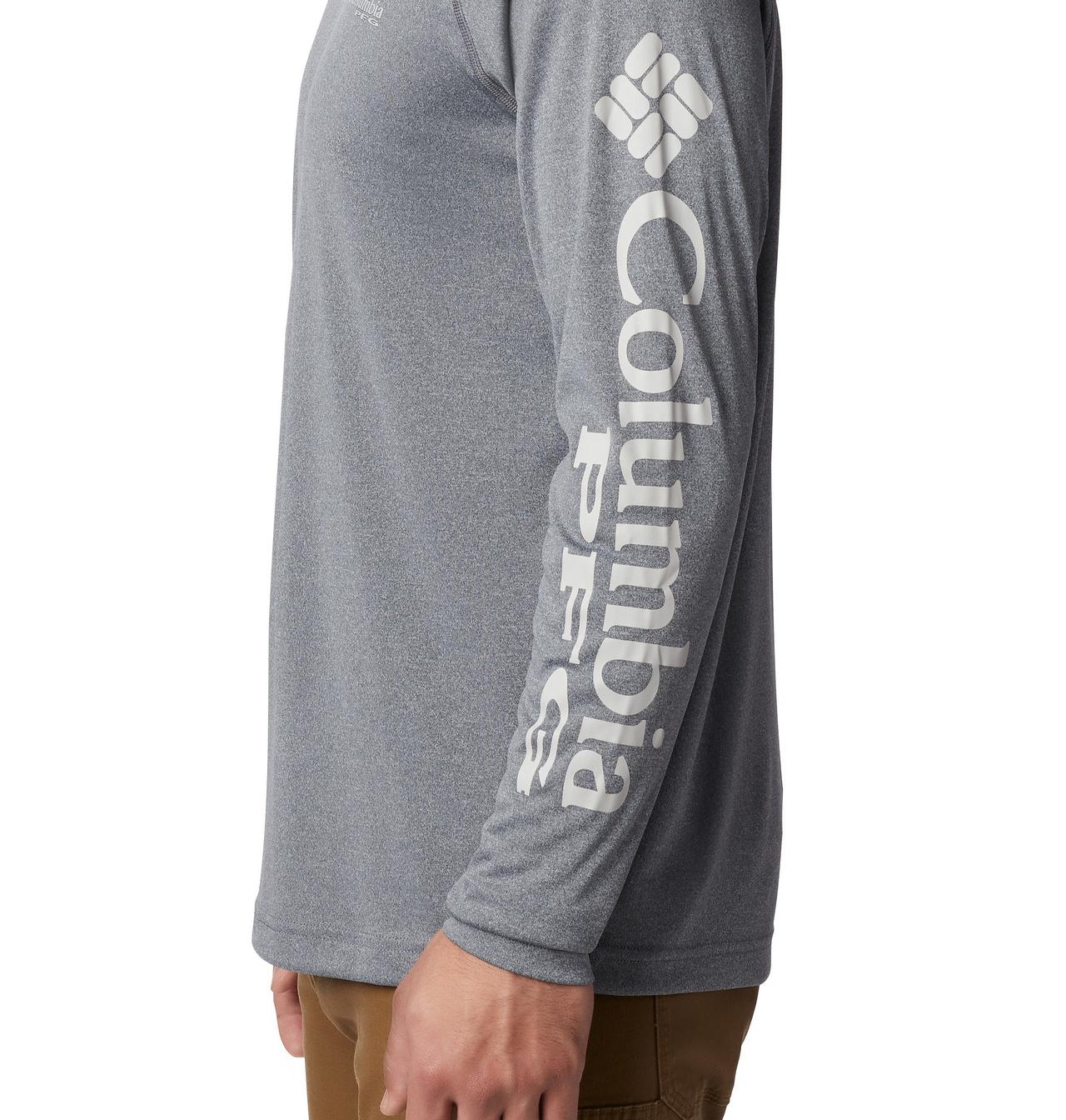 Men's PFG Terminal Tackle™ Heather Long Sleeve Shirt 3