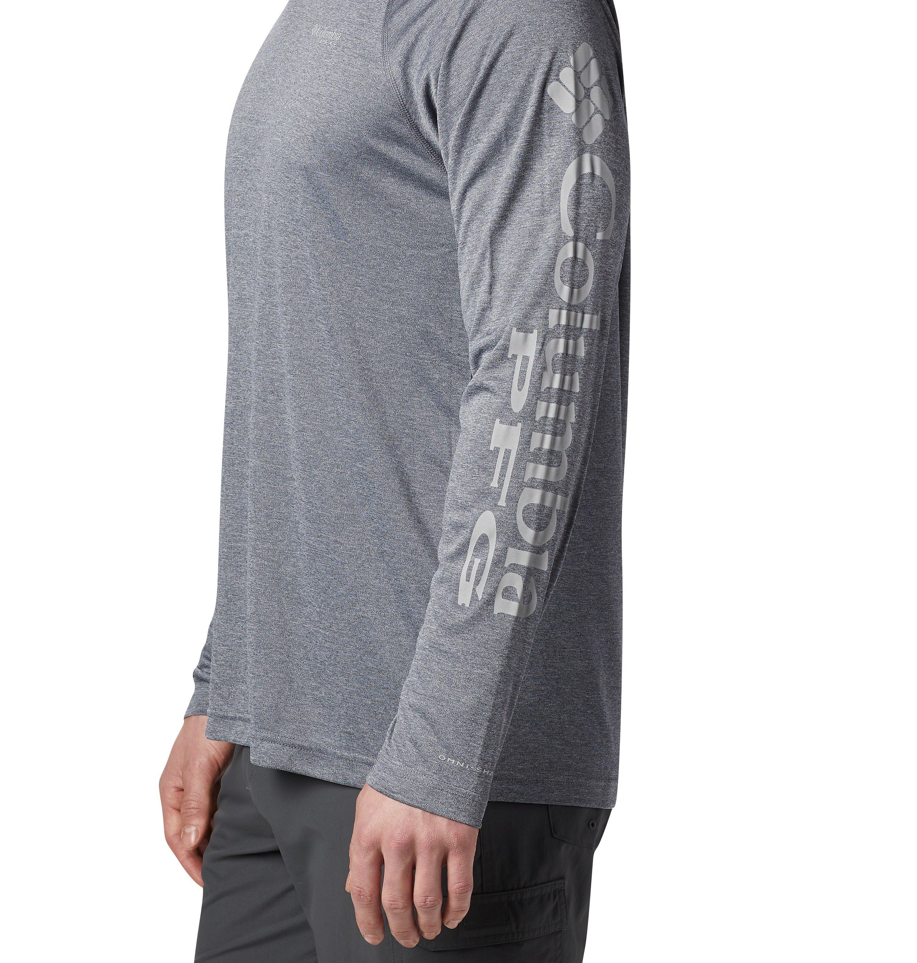Men's PFG Terminal Tackle Heather Long Sleeve Shirt 5
