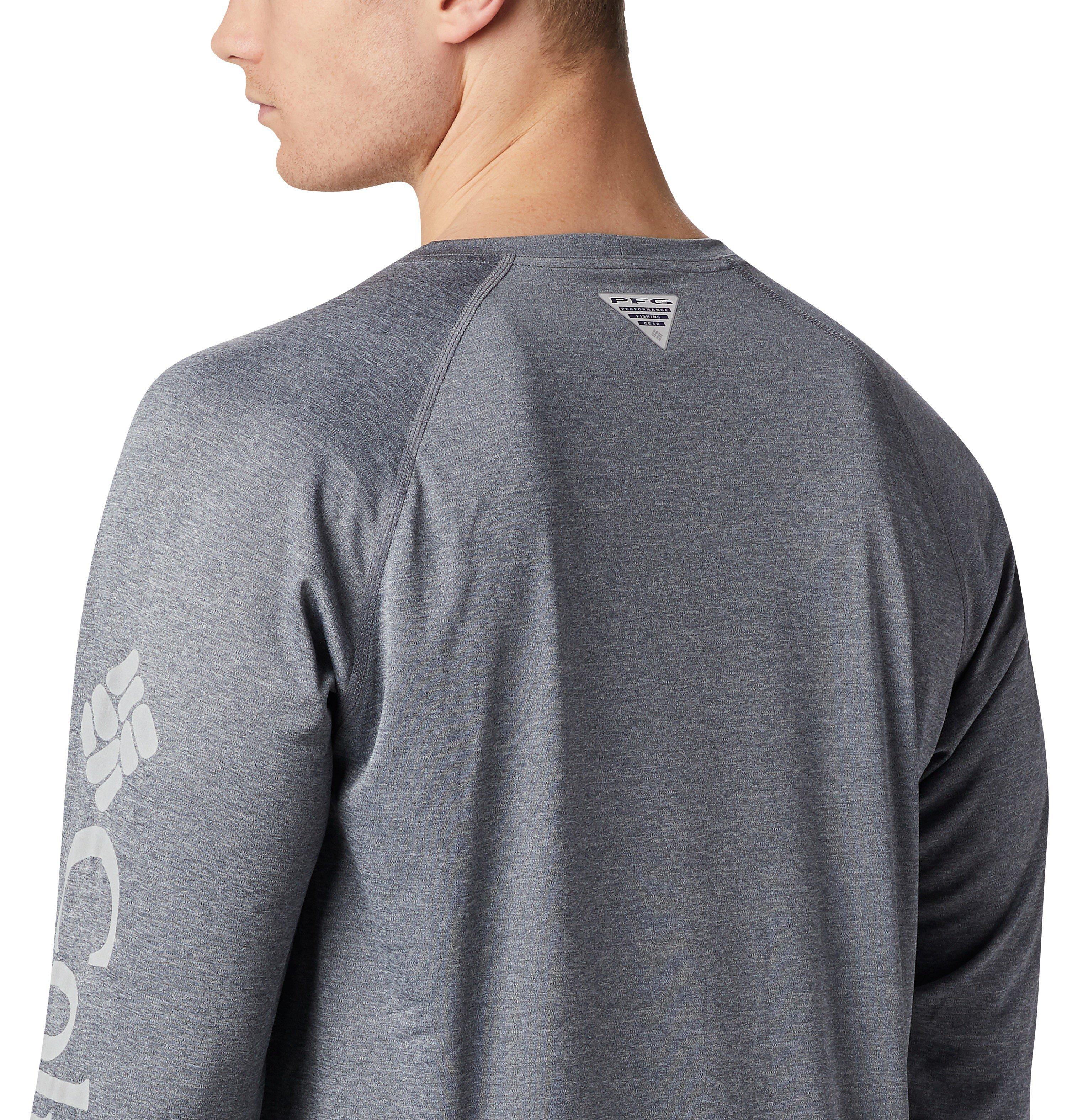 Men's PFG Terminal Tackle Heather Long Sleeve Shirt 6