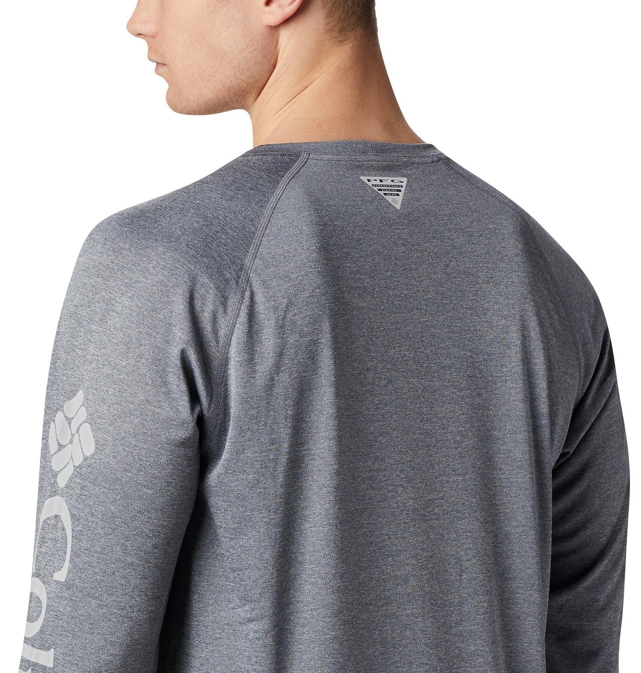 Men's PFG Terminal Tackle™ Heather Long Sleeve Shirt 6