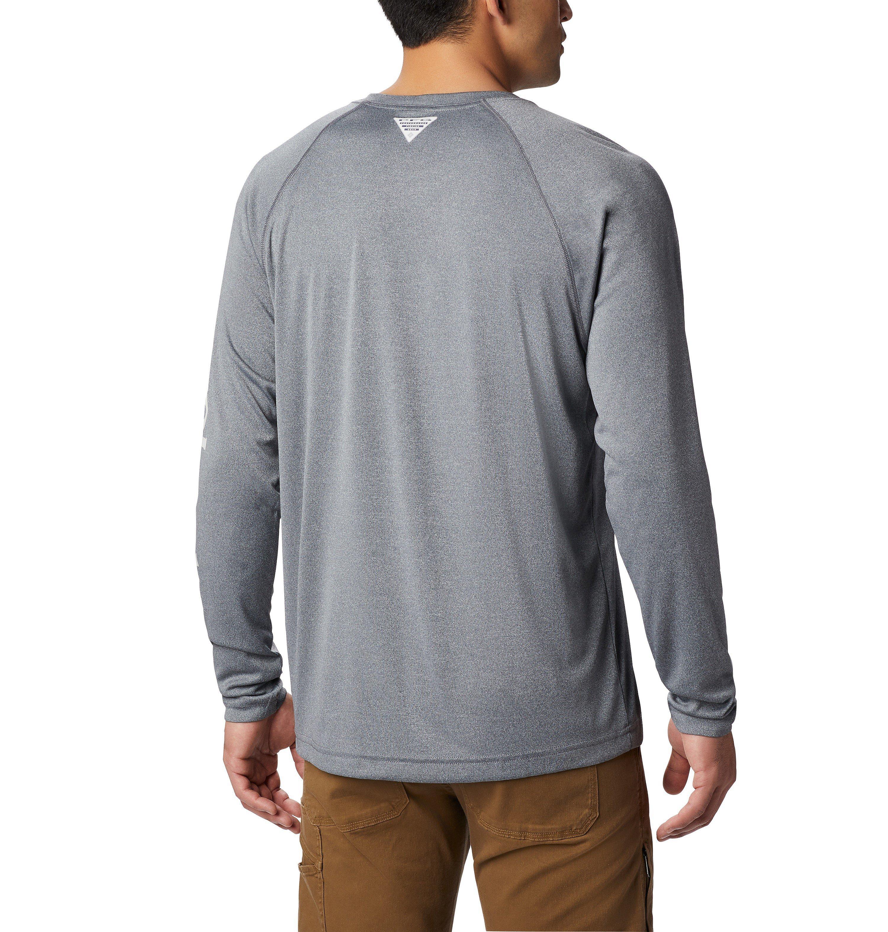 Men's PFG Terminal Tackle Heather Long Sleeve Shirt 2