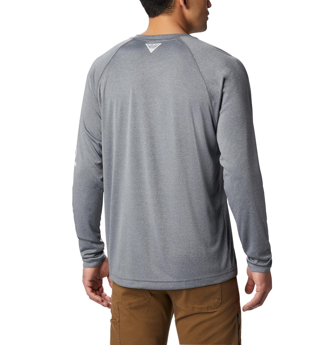 Men's PFG Terminal Tackle™ Heather Long Sleeve Shirt 2