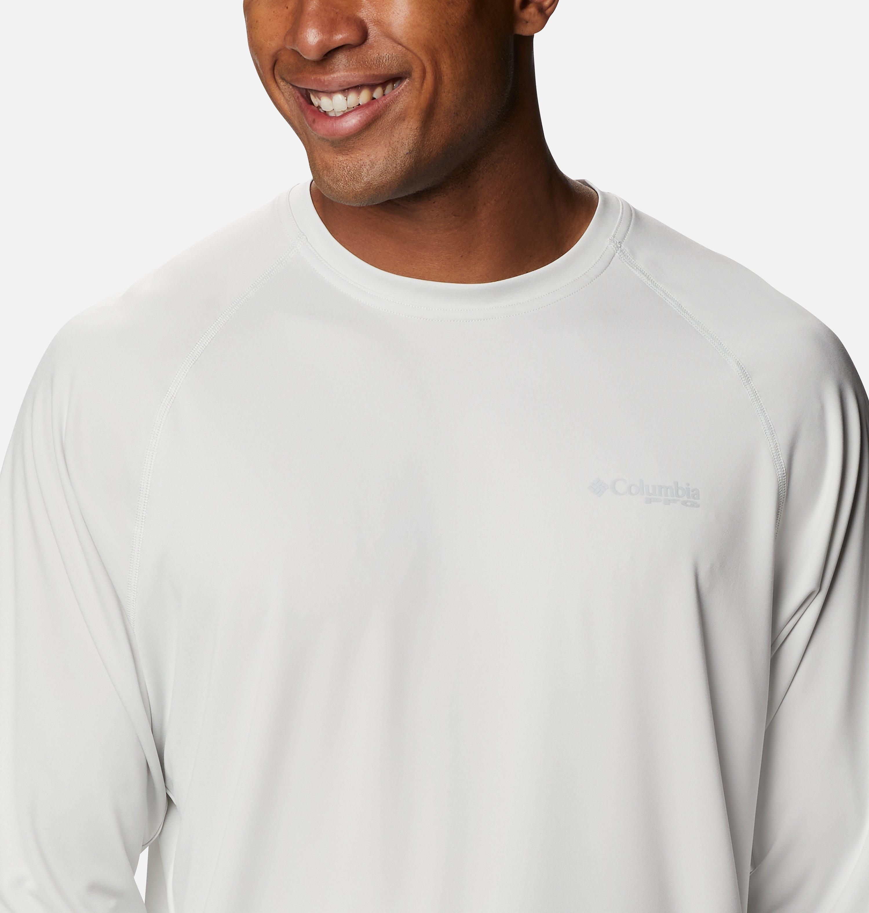 Men's PFG Terminal Tackle Heather Long Sleeve Shirt 4