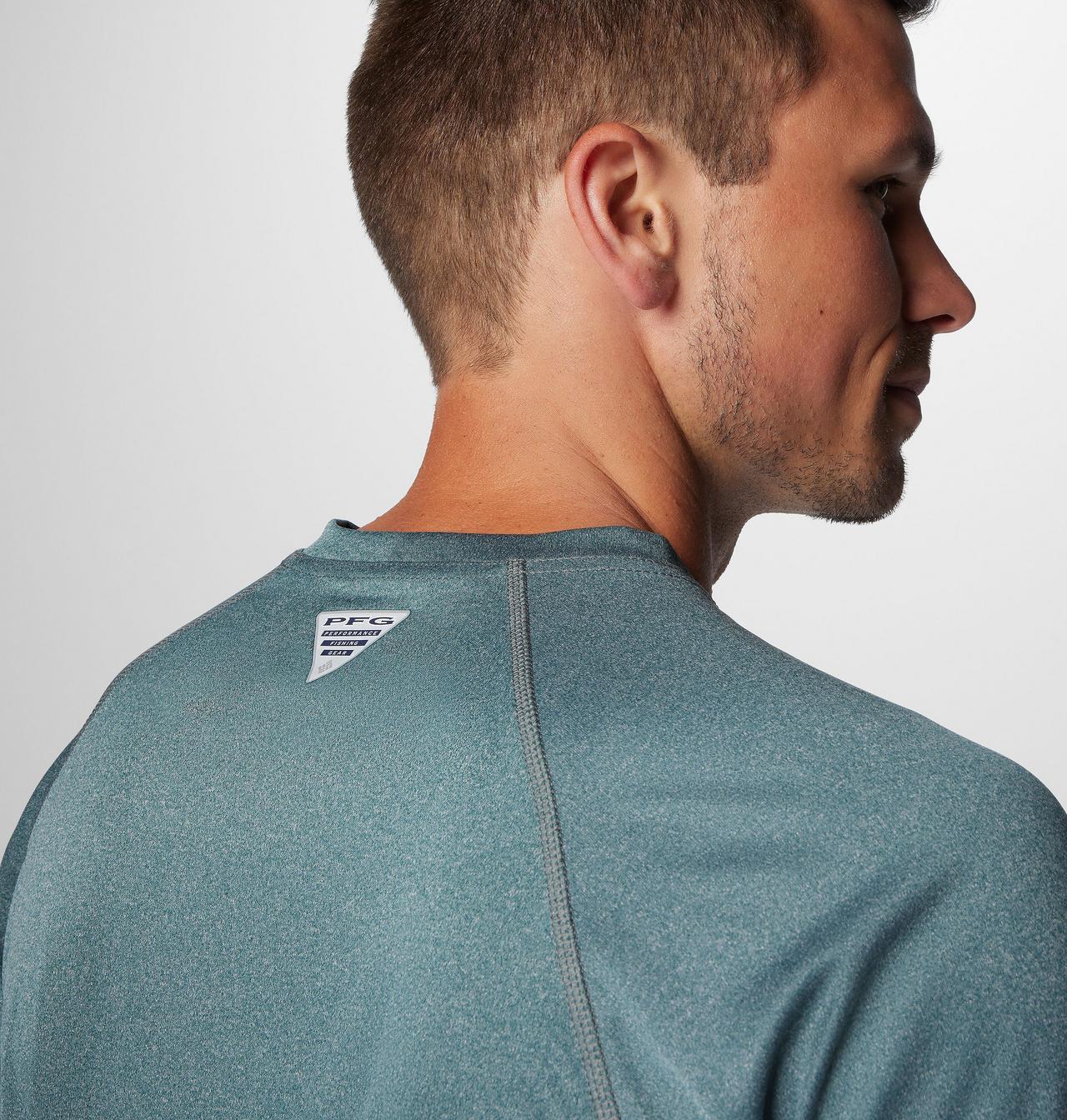 Men's PFG Terminal Tackle™ Heather Long Sleeve Shirt 6