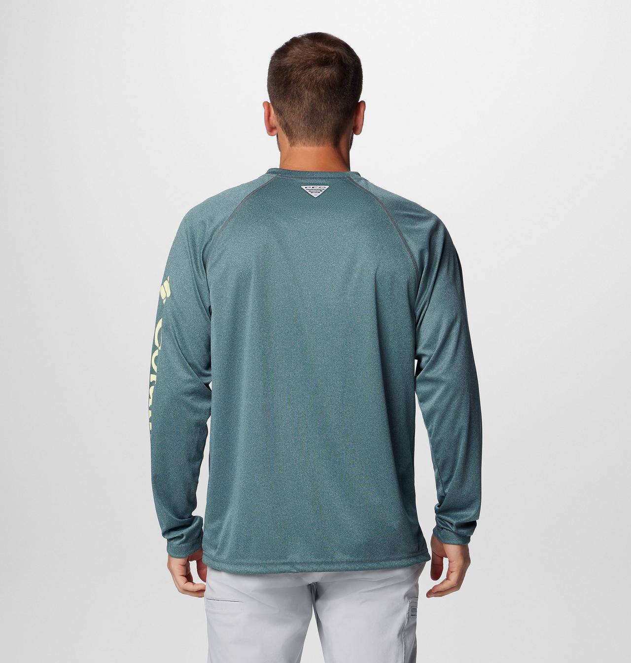 Men's PFG Terminal Tackle™ Heather Long Sleeve Shirt 2