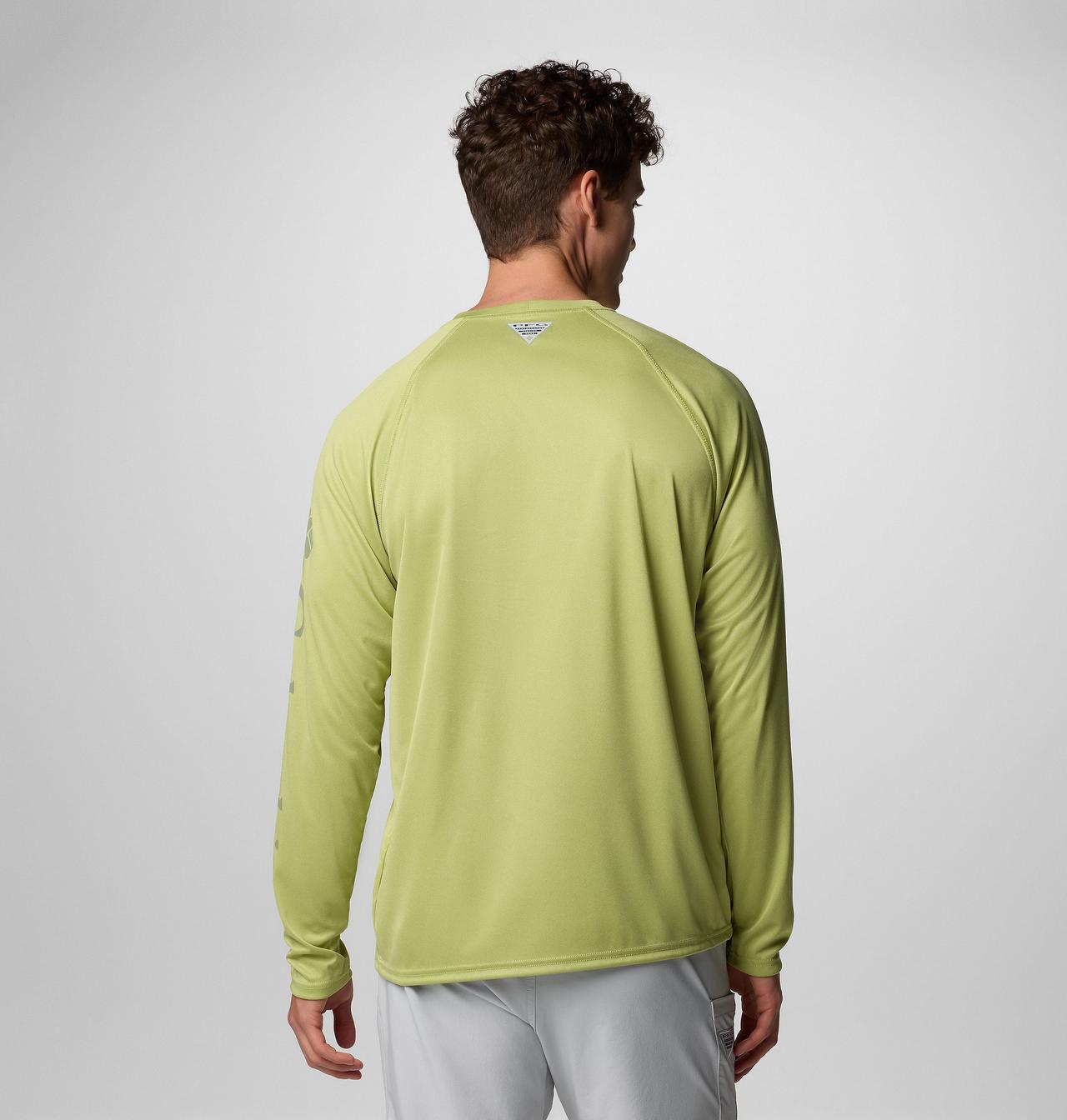 Men's PFG Terminal Tackle™ Heather Long Sleeve Shirt | 302 | S 3