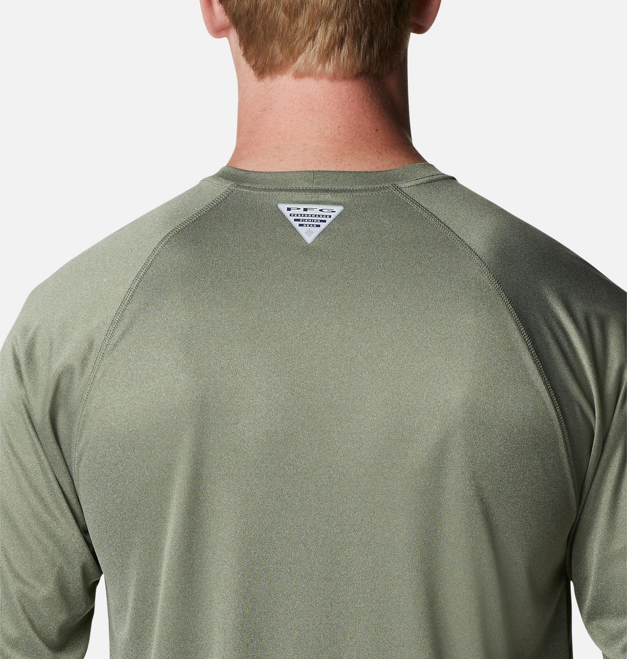 Men's PFG Terminal Tackle™ Heather Long Sleeve Shirt 5