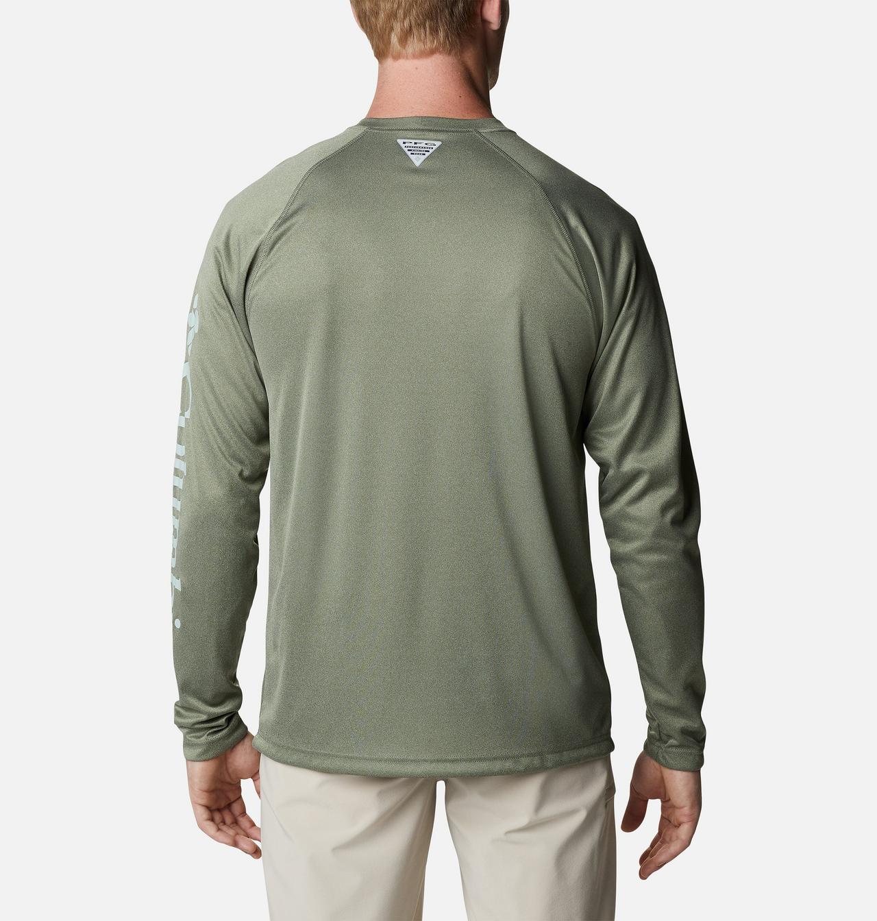 Men's PFG Terminal Tackle™ Heather Long Sleeve Shirt 2