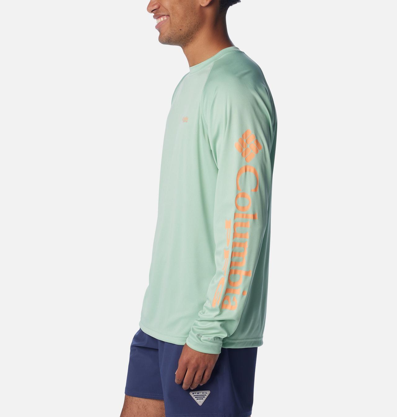 Men's PFG Terminal Tackle™ Heather Long Sleeve Shirt 3