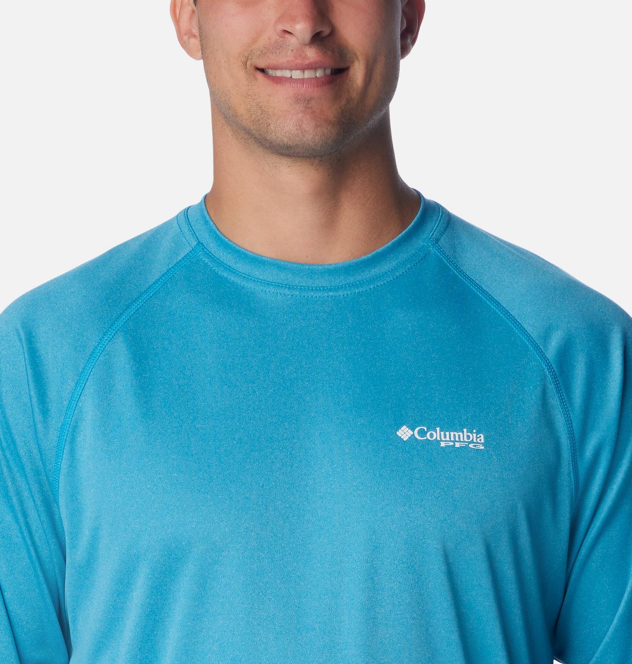 Men's PFG Terminal Tackle™ Heather Long Sleeve Shirt 4