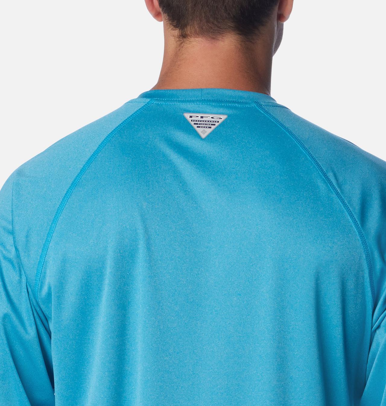 Men's PFG Terminal Tackle™ Heather Long Sleeve Shirt 5