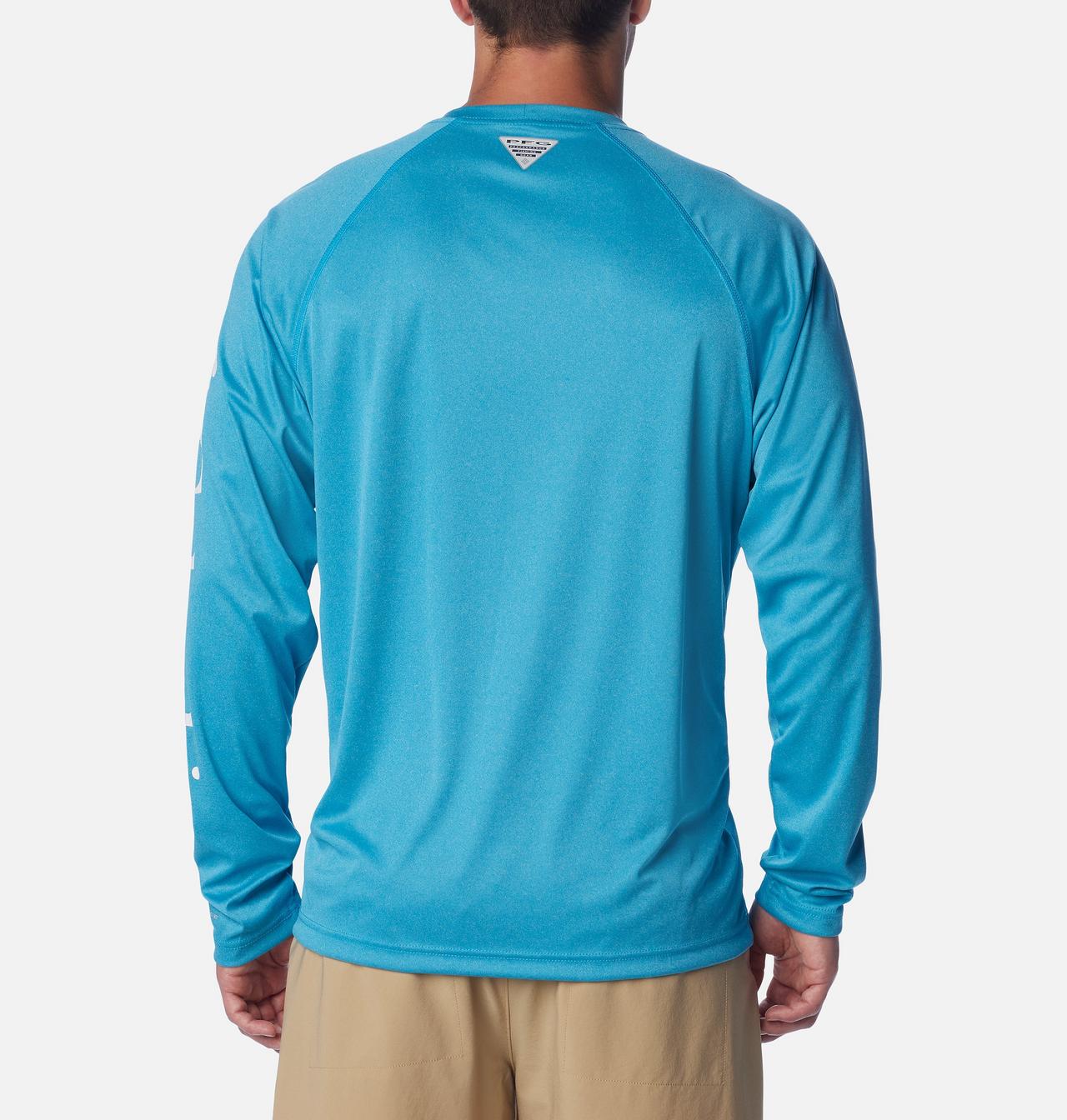 Men's PFG Terminal Tackle™ Heather Long Sleeve Shirt 2