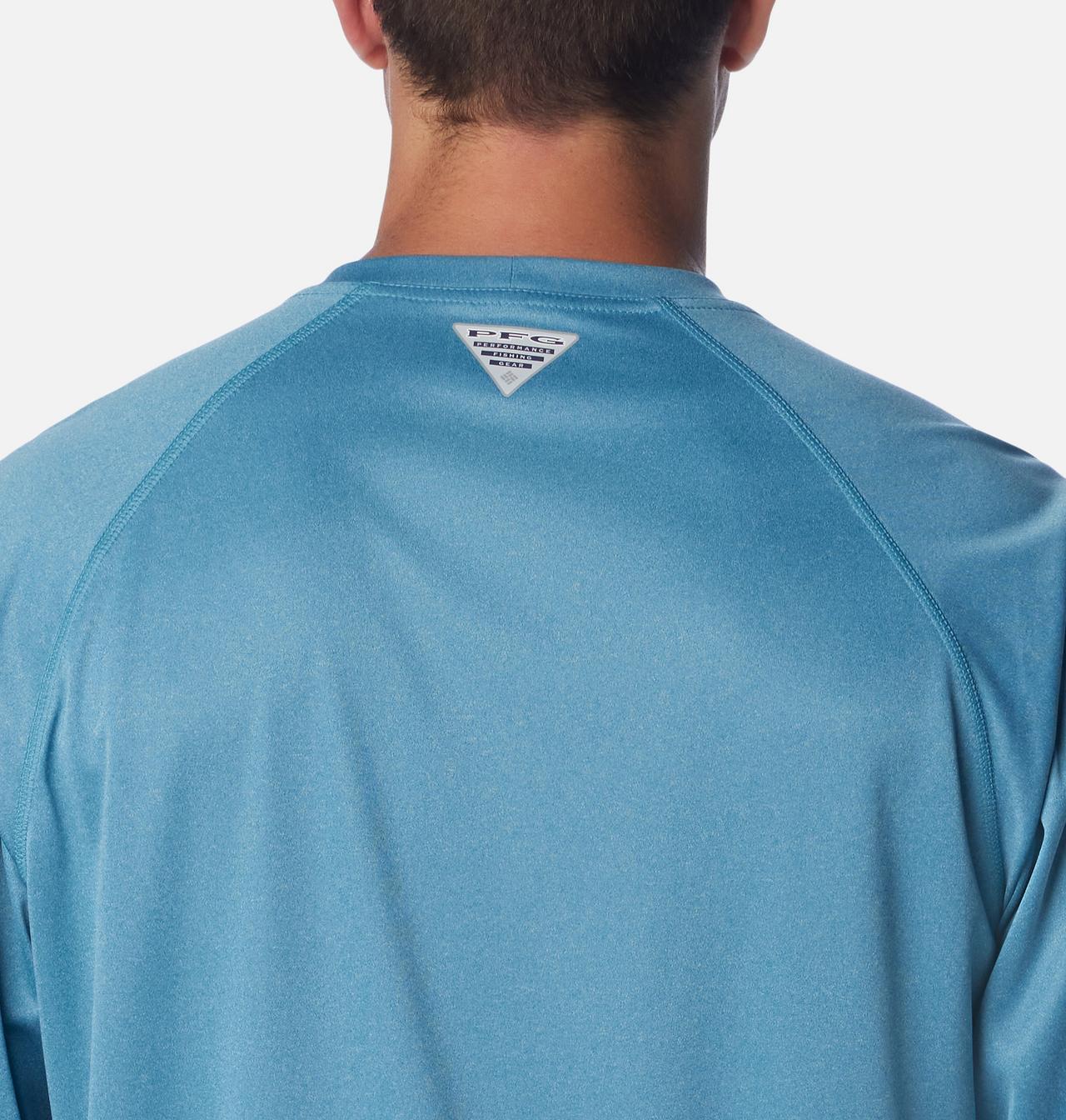 Men's PFG Terminal Tackle™ Heather Long Sleeve Shirt 5