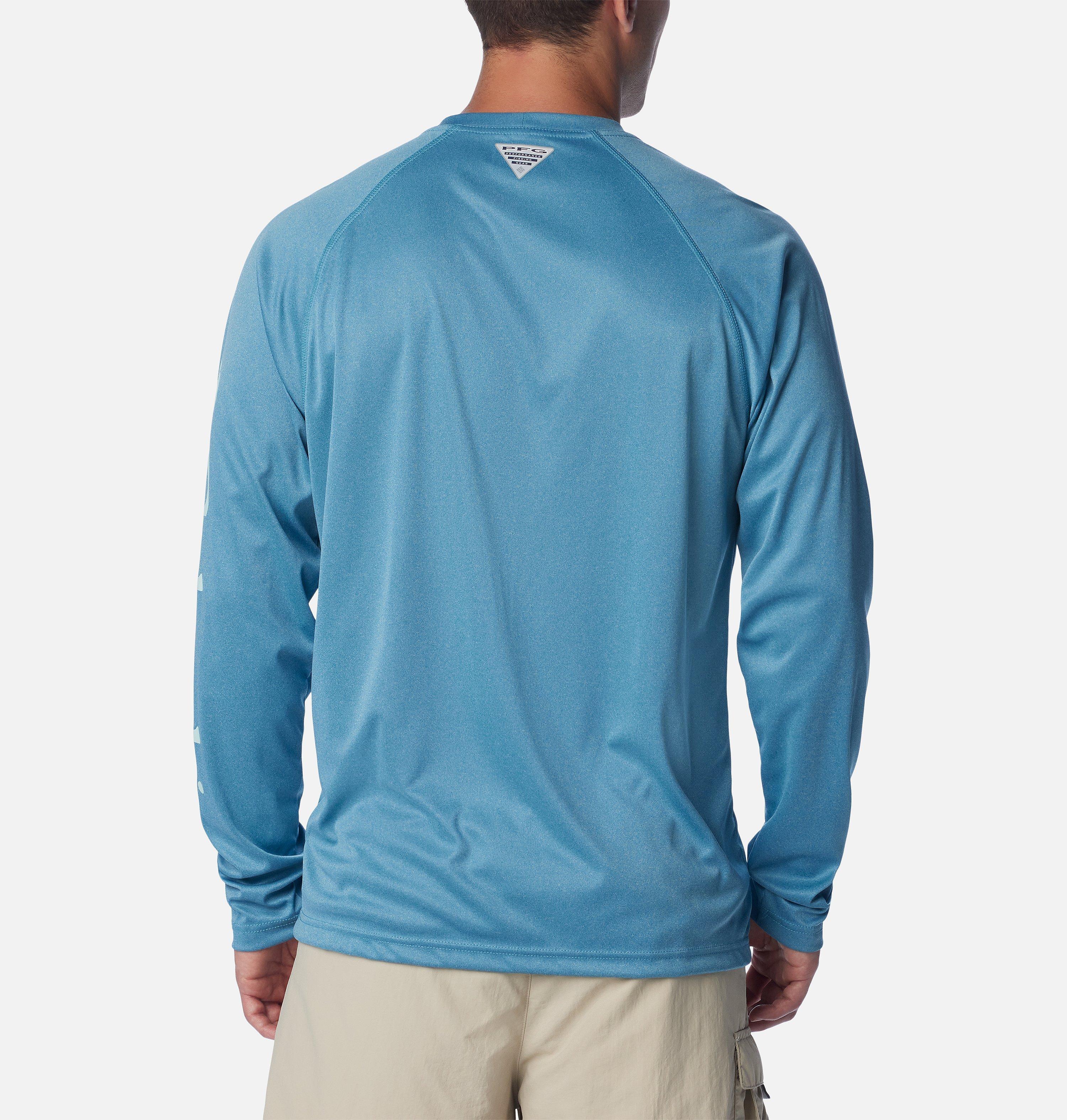 Men's PFG Terminal Tackle Heather Long Sleeve Shirt 2