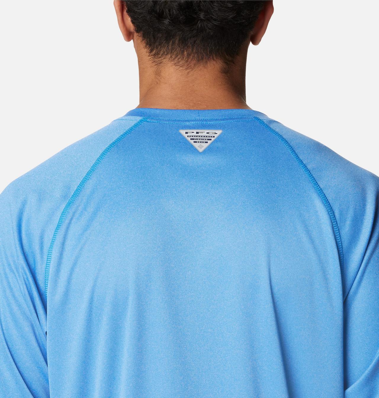 Men's PFG Terminal Tackle™ Heather Long Sleeve Shirt 5