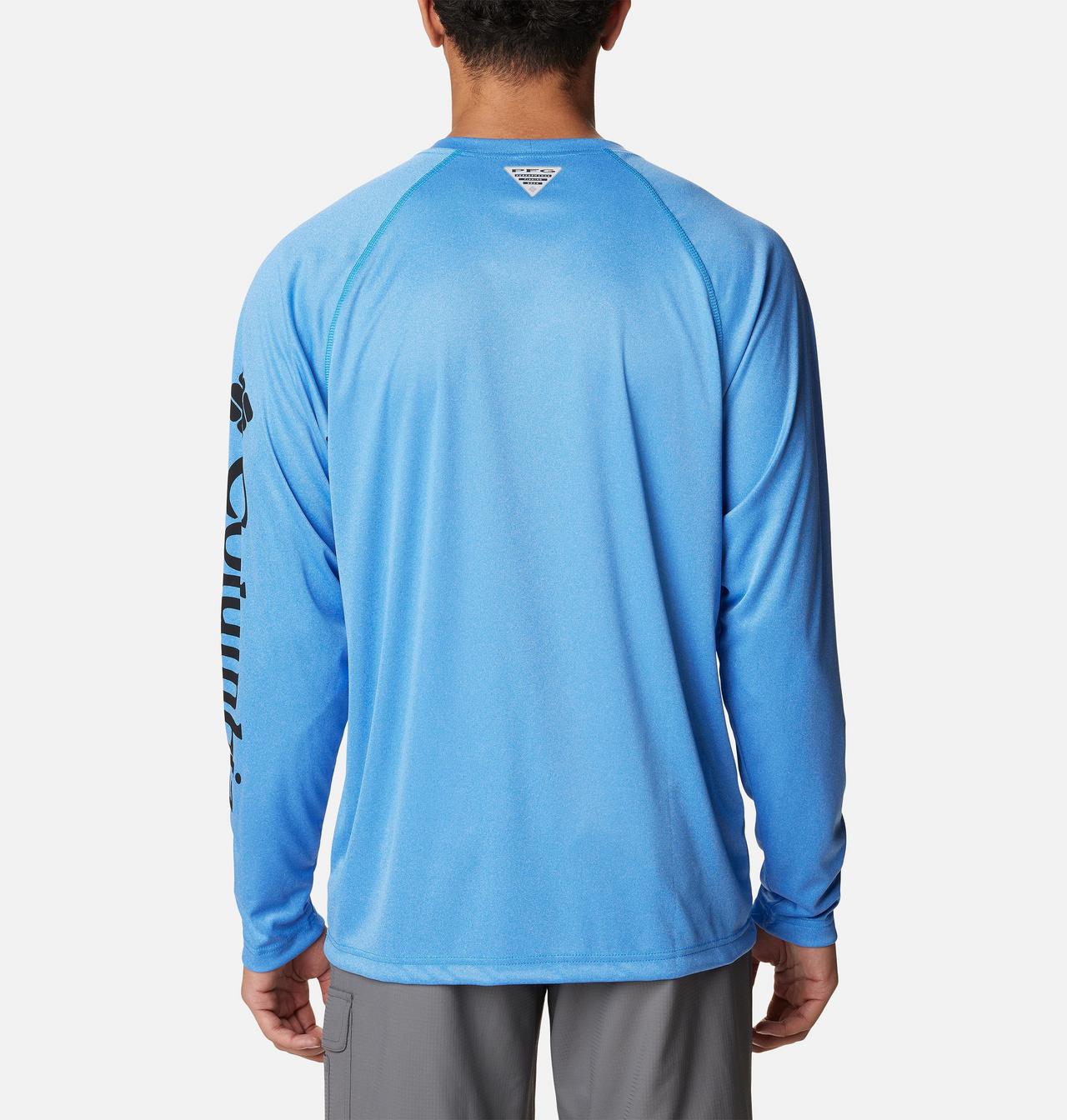 Men's PFG Terminal Tackle™ Heather Long Sleeve Shirt 2