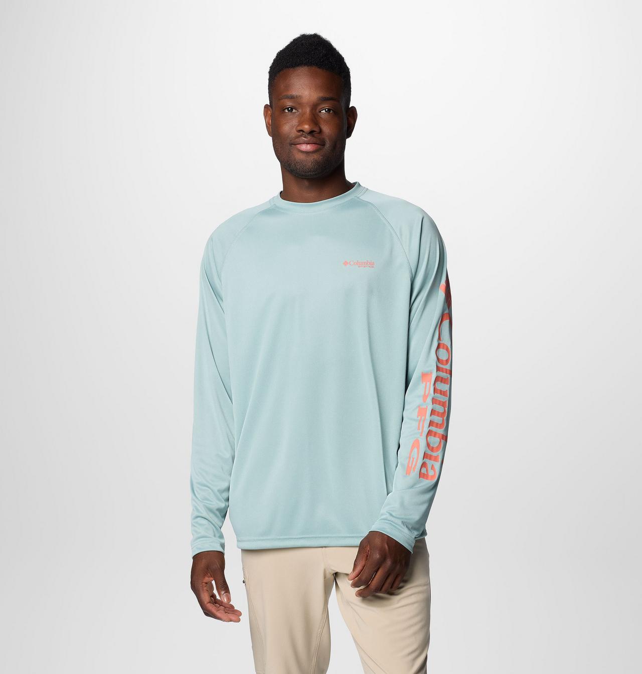 Men's PFG Terminal Tackle™ Heather Long Sleeve Shirt 1