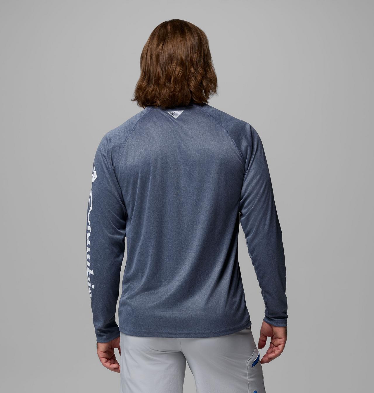 Men's PFG Terminal Tackle™ Heather Long Sleeve Shirt 3