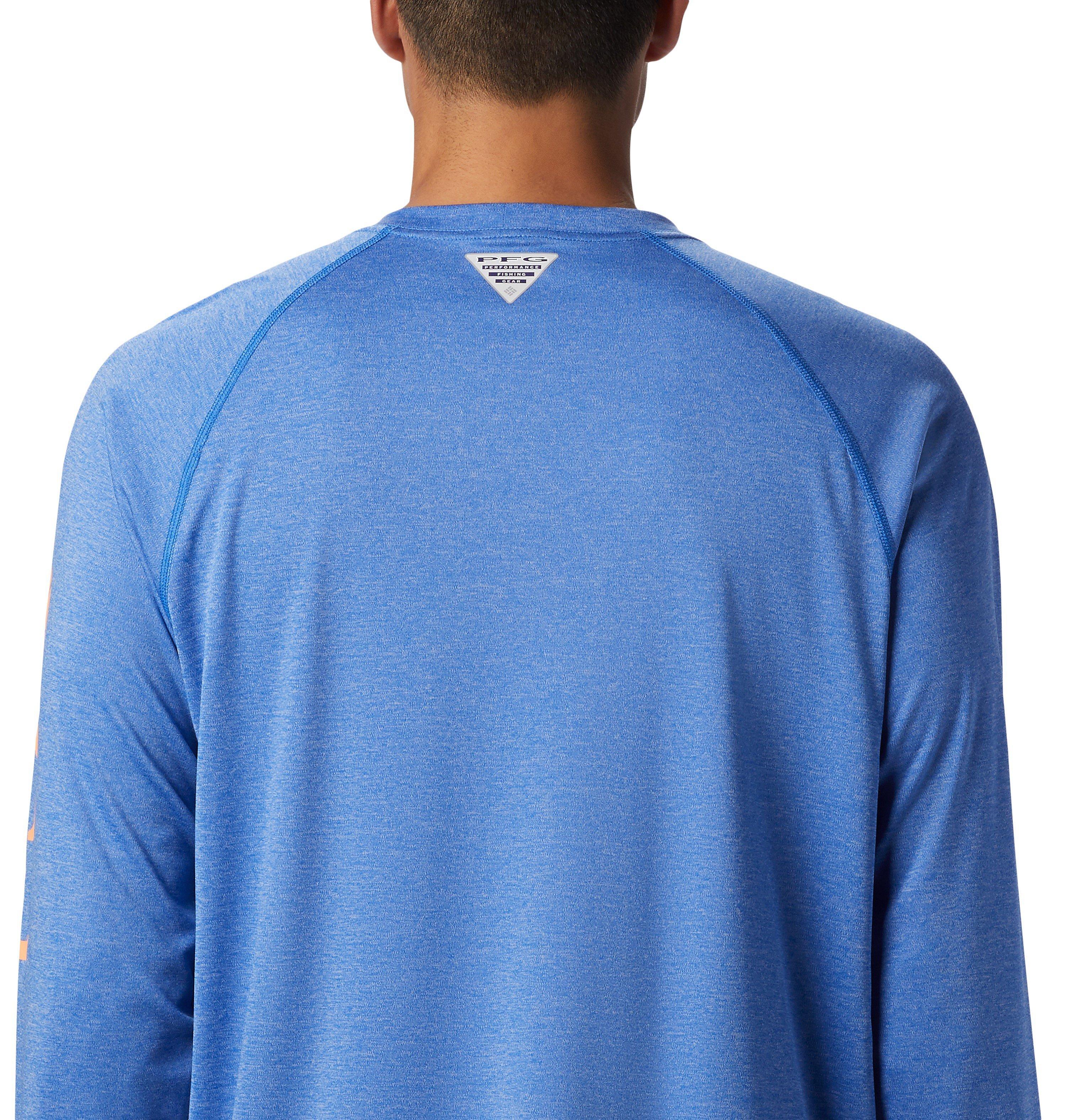 Men's PFG Terminal Tackle Heather Long Sleeve Shirt 5