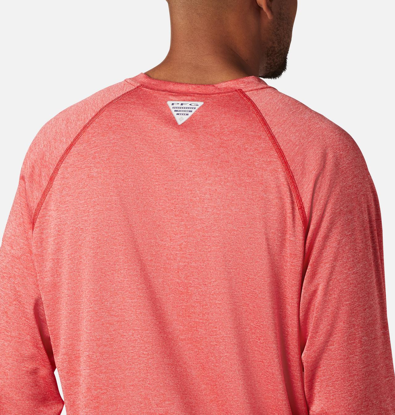 Men's PFG Terminal Tackle™ Heather Long Sleeve Shirt 5
