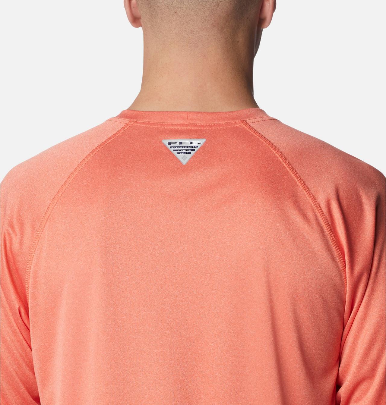 Men's PFG Terminal Tackle™ Heather Long Sleeve Shirt 5