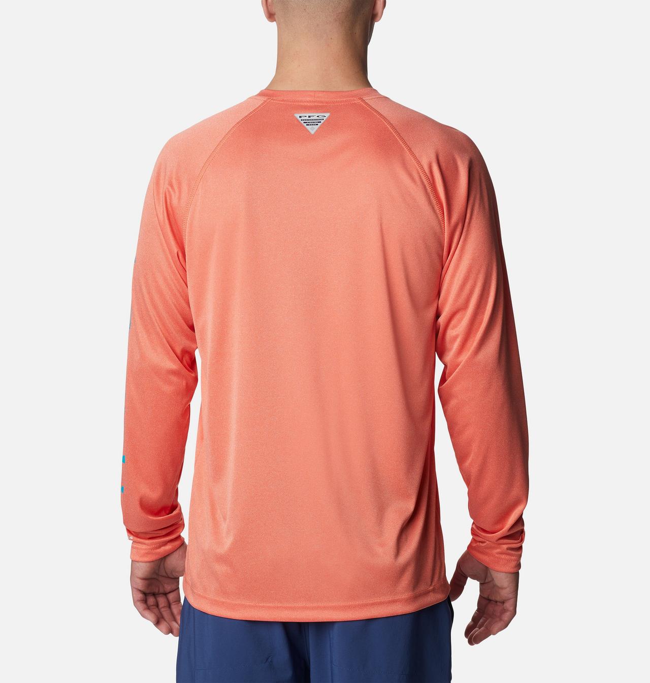 Men's PFG Terminal Tackle™ Heather Long Sleeve Shirt 2