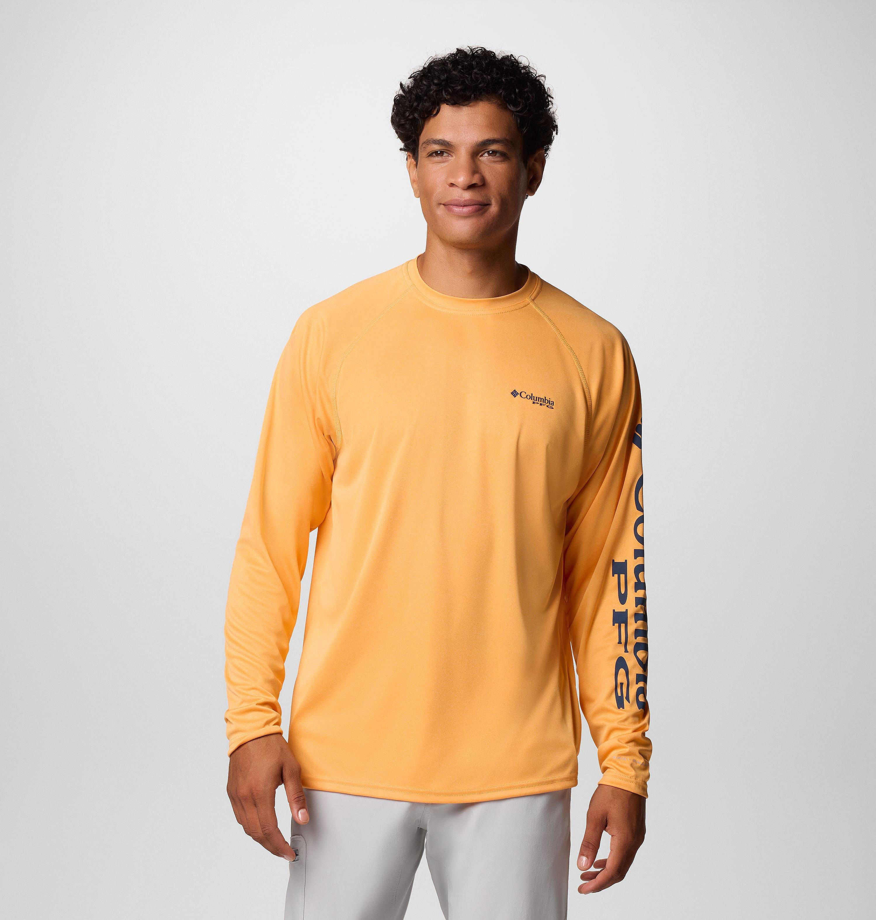 Men's Terminal Tackle Heather Long Sleeve Wicking Sun Shading Tech