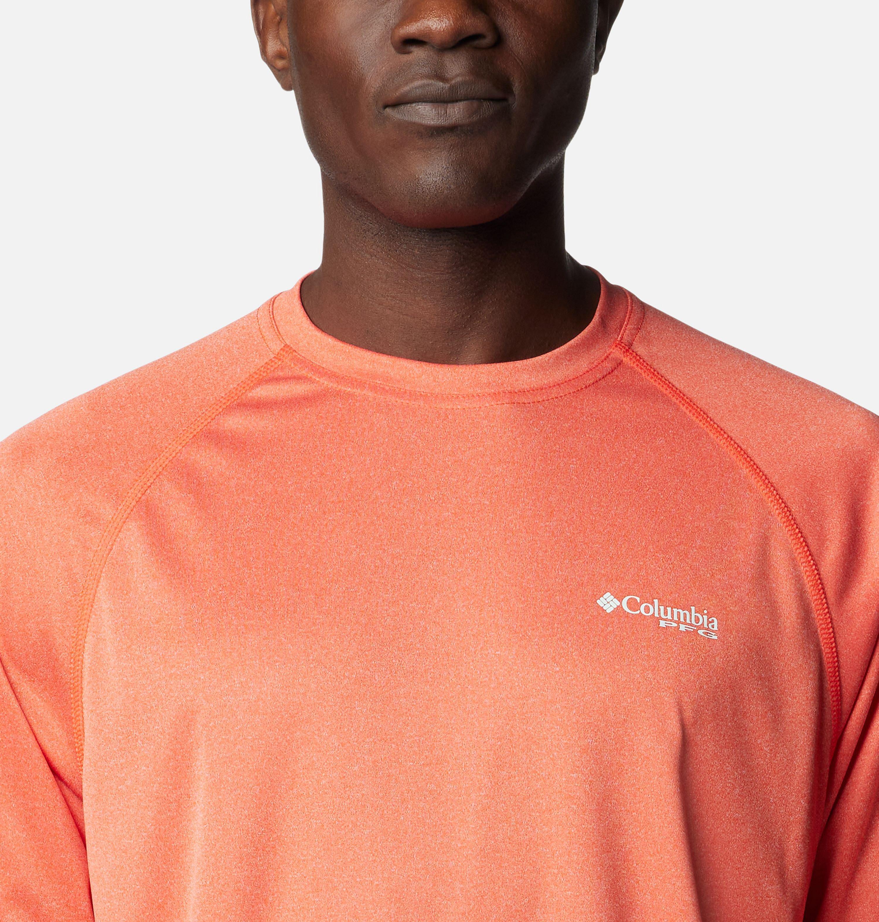 Men's PFG Terminal Tackle Heather Long Sleeve Shirt 4