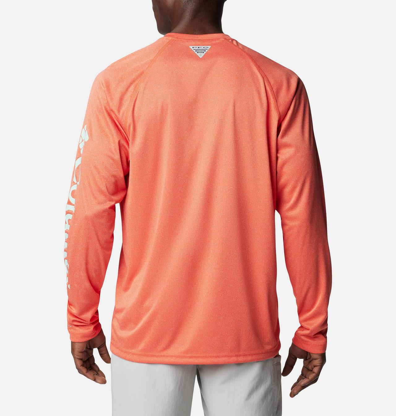 Men's PFG Terminal Tackle™ Heather Long Sleeve Shirt 2