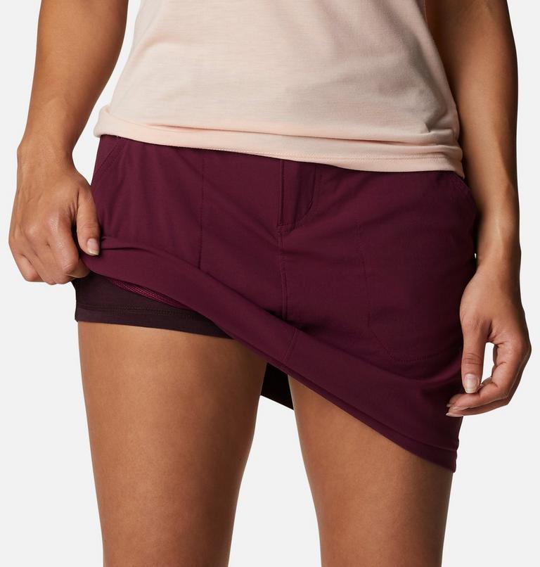 Women's Saturday Trail Skort, Color: Marionberry, image 6