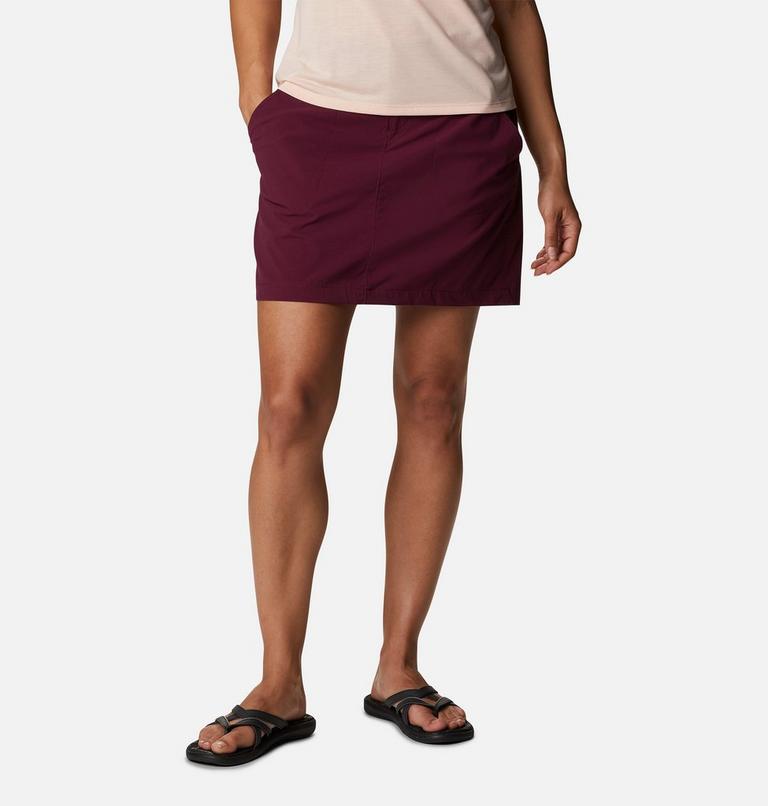 Women's Saturday Trail Skort, Color: Marionberry, image 1