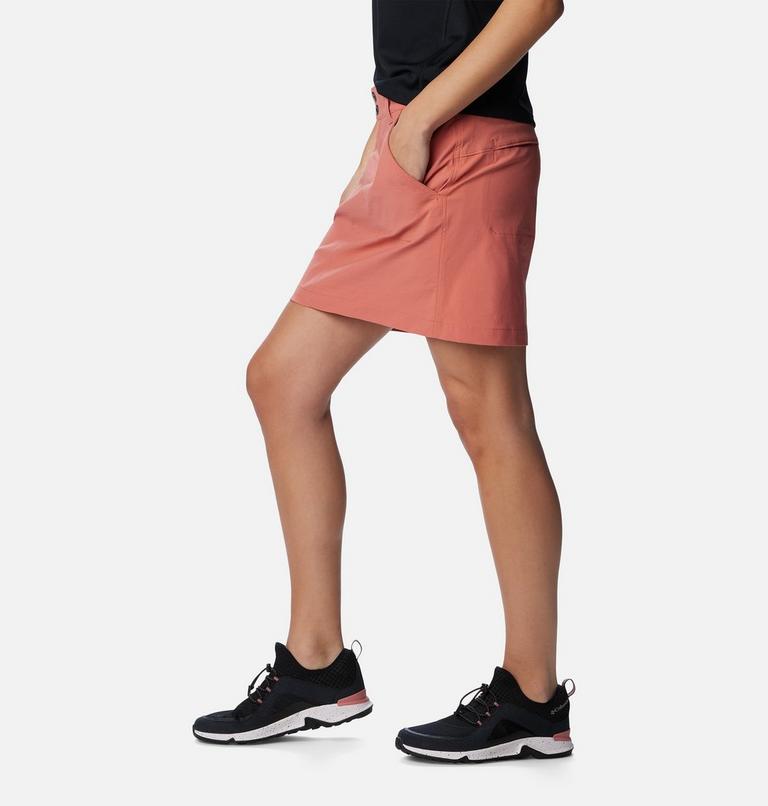 Women's Saturday Trail Skort, Color: Dark Coral, image 3