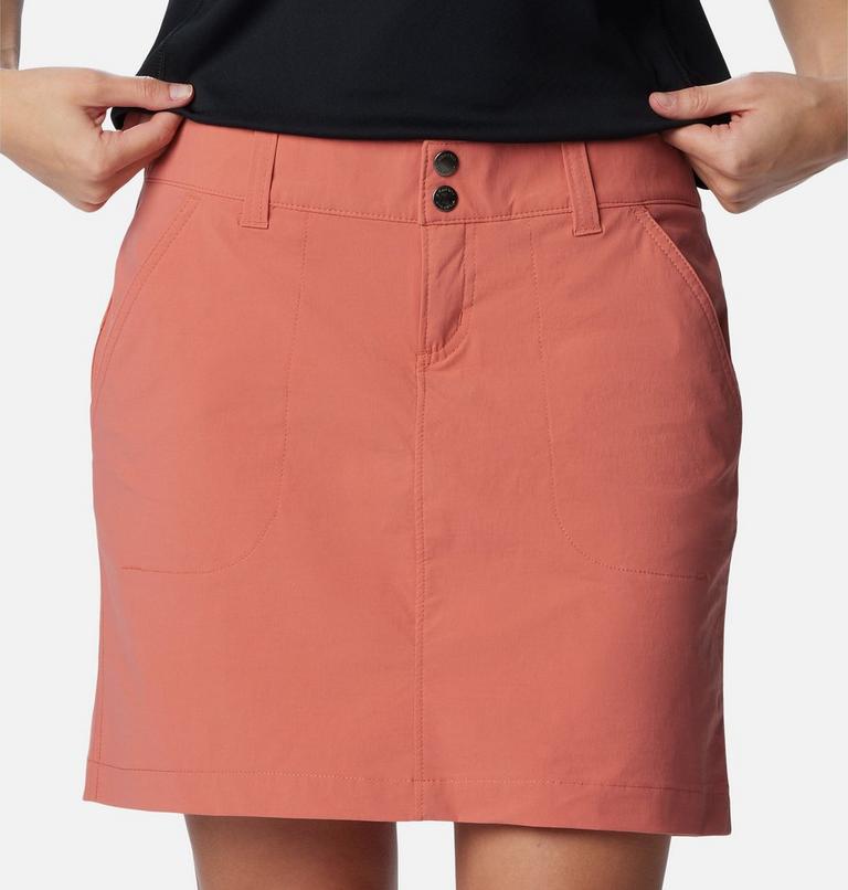Women's Saturday Trail Skort, Color: Dark Coral, image 4