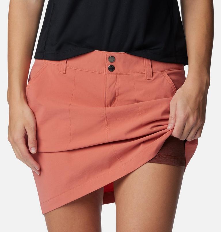 Women's Saturday Trail Skort, Color: Dark Coral, image 6