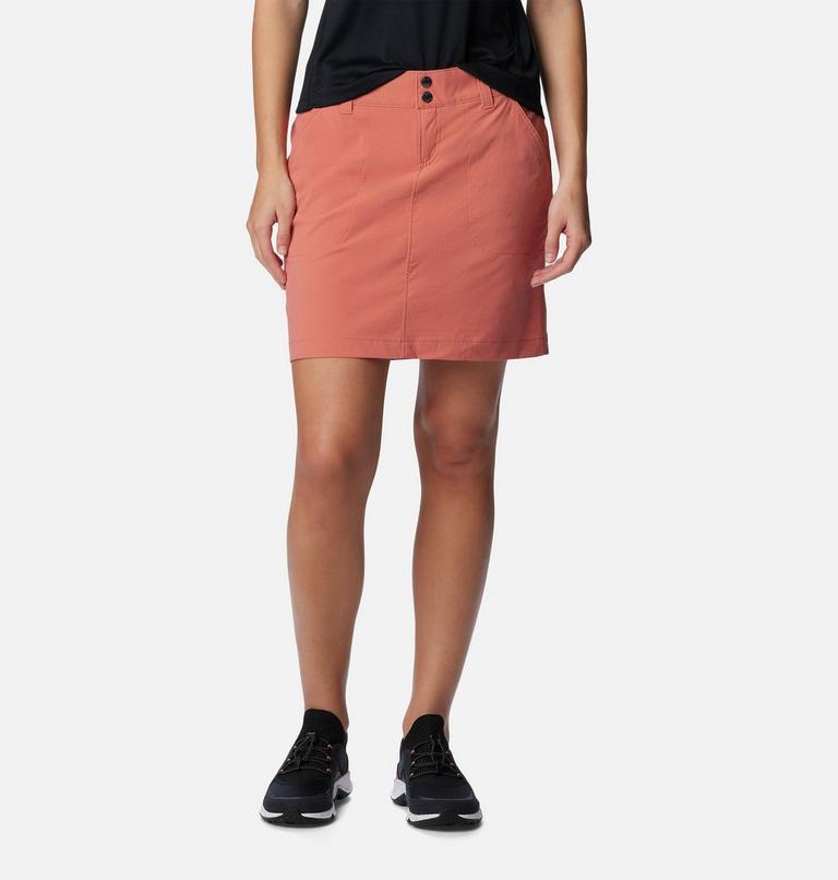 Women's Saturday Trail Skort, Color: Dark Coral, image 1