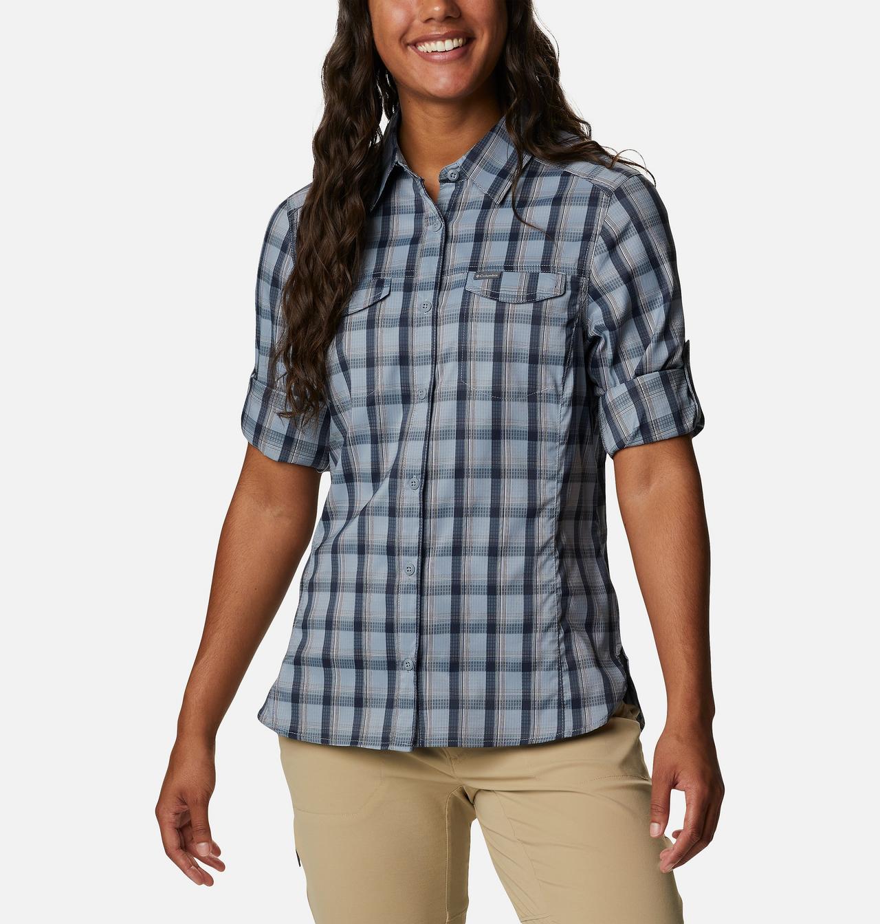 Women’s Silver Ridge™ Lite Plaid Long Sleeve Shirt 7