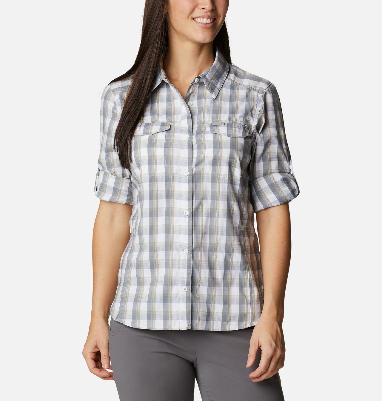 Women’s Silver Ridge™ Lite Plaid Long Sleeve Shirt 7