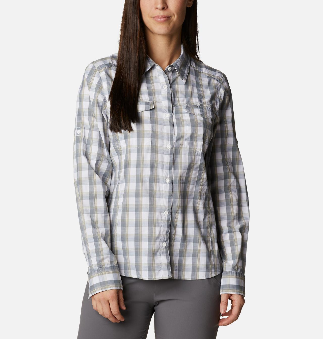 Women’s Silver Ridge™ Lite Plaid Long Sleeve Shirt 1