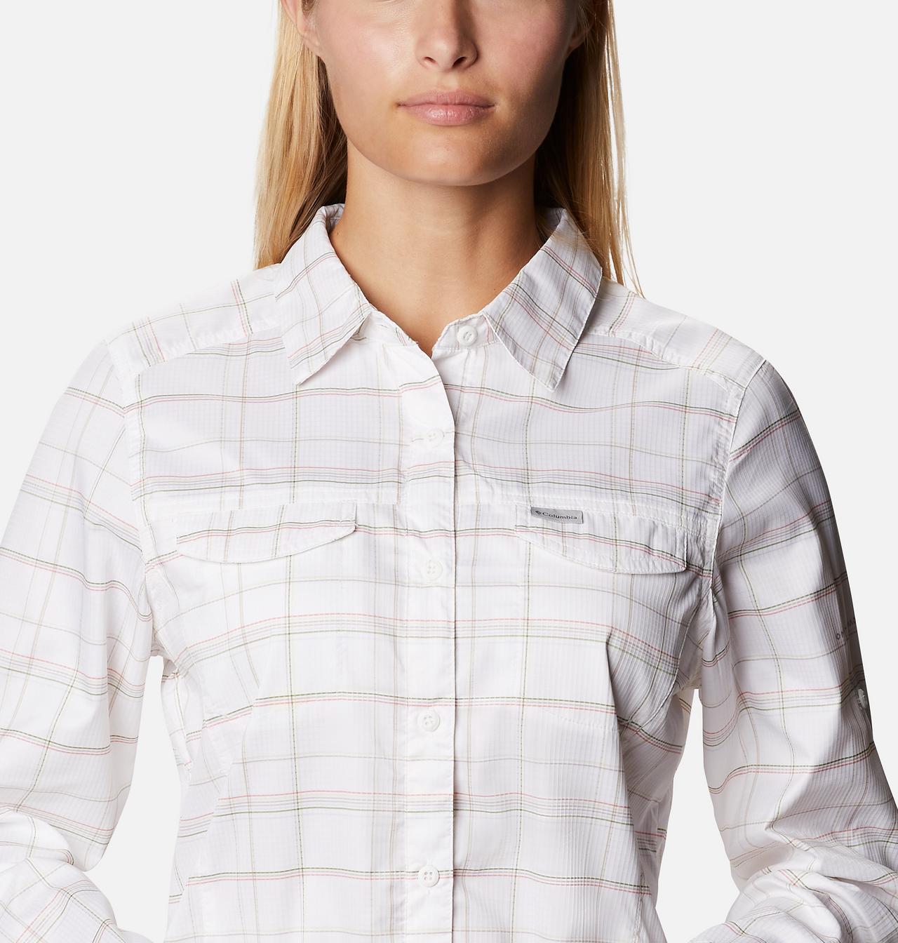 Women’s Silver Ridge™ Lite Plaid Long Sleeve Shirt 4